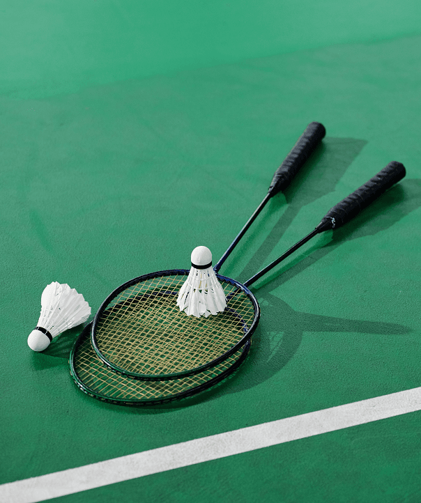 Badmintoncourts zum Mieten